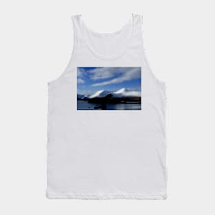 Black Mount neon glow 193 , the Highlands, Scotland Tank Top